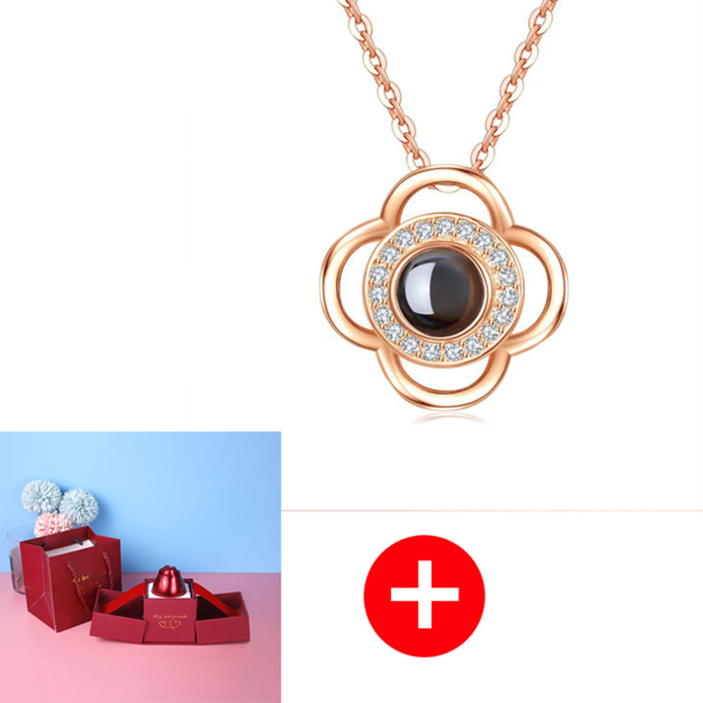 Gifts Metal Rose Jewelry Gift Box