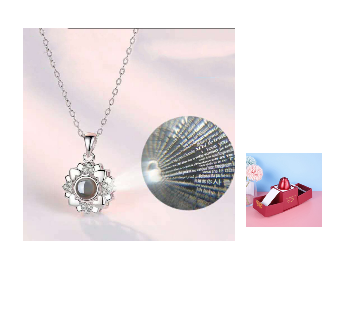 Gifts Metal Rose Jewelry Gift Box