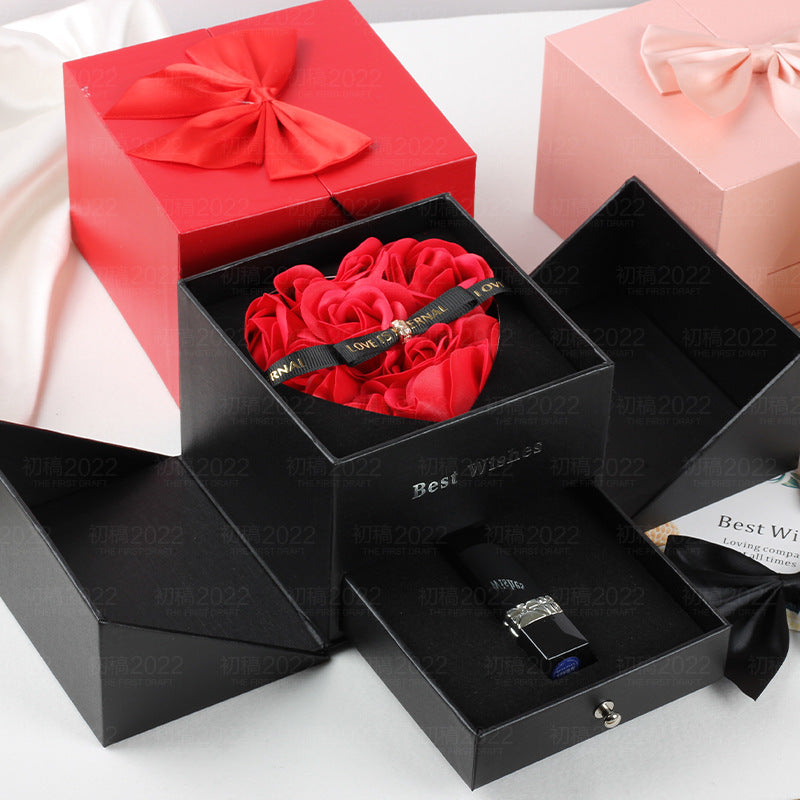 Rose Jewelry Packaging Gift Box