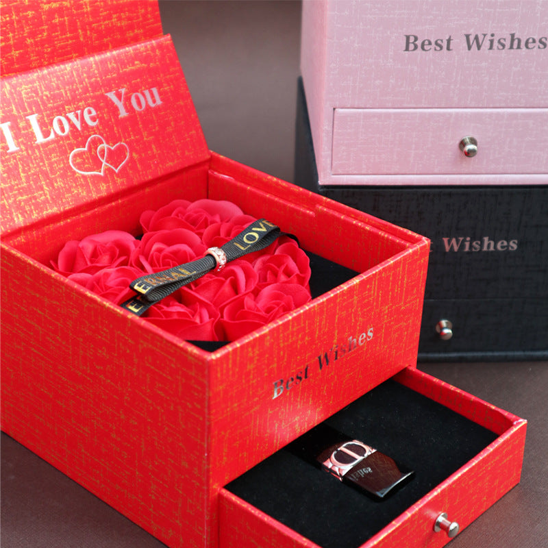 Rose Jewelry Packaging Gift Box