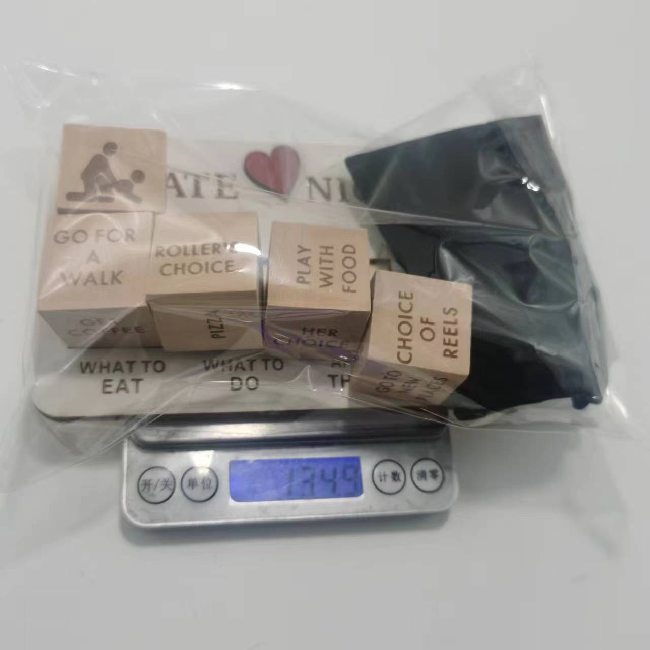 Night Game Action Decision Dice