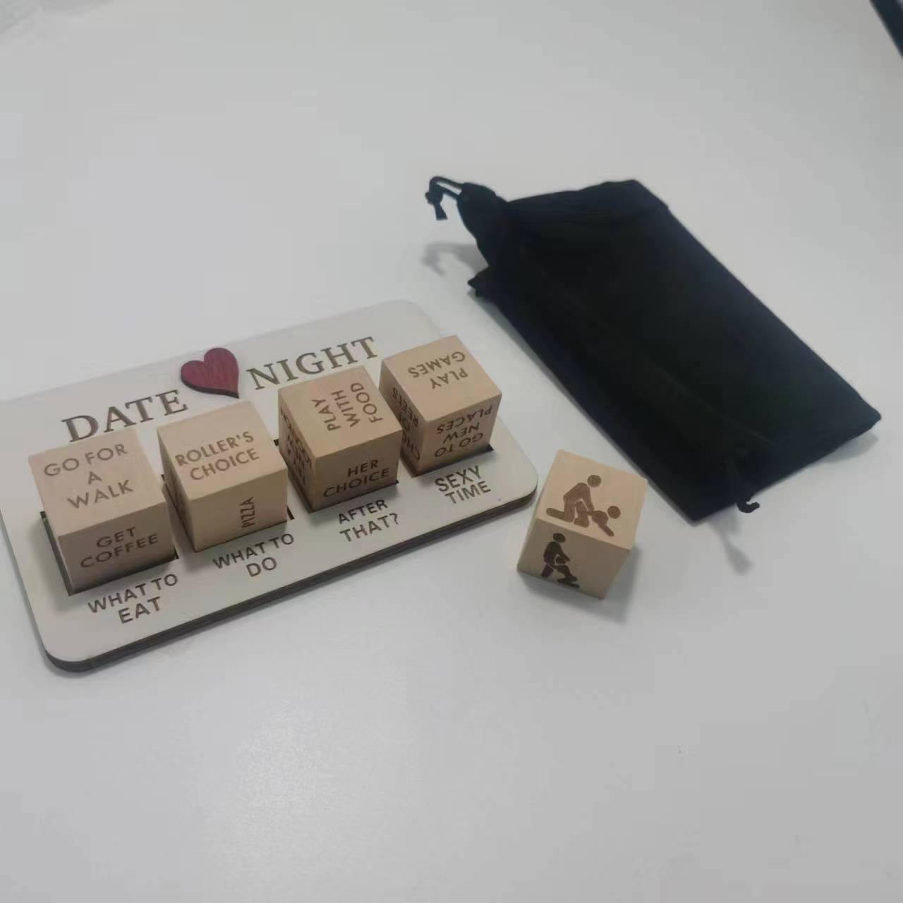 Night Game Action Decision Dice