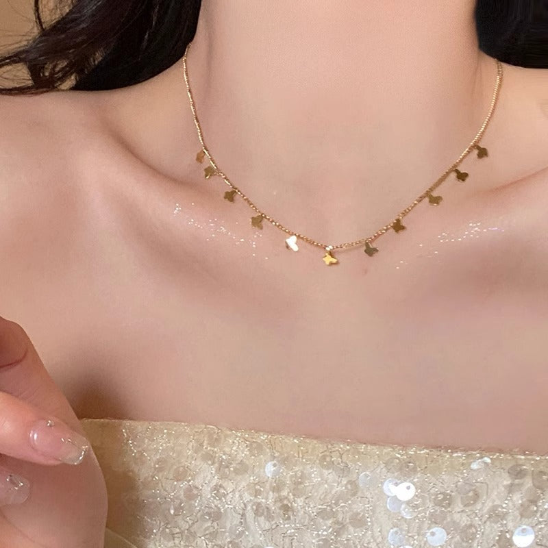 Small Butterfly Necklaces