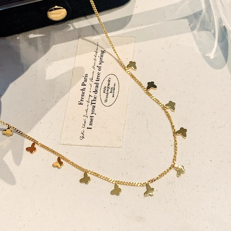 Small Butterfly Necklaces