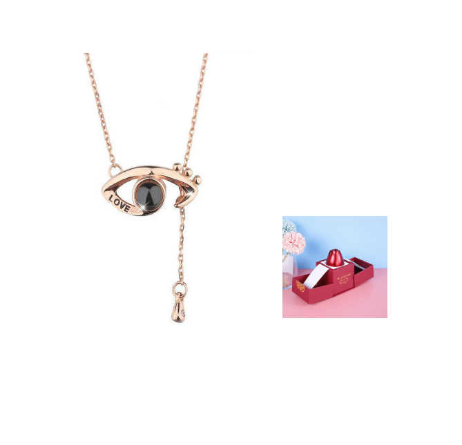 Gifts Metal Rose Jewelry Gift Box