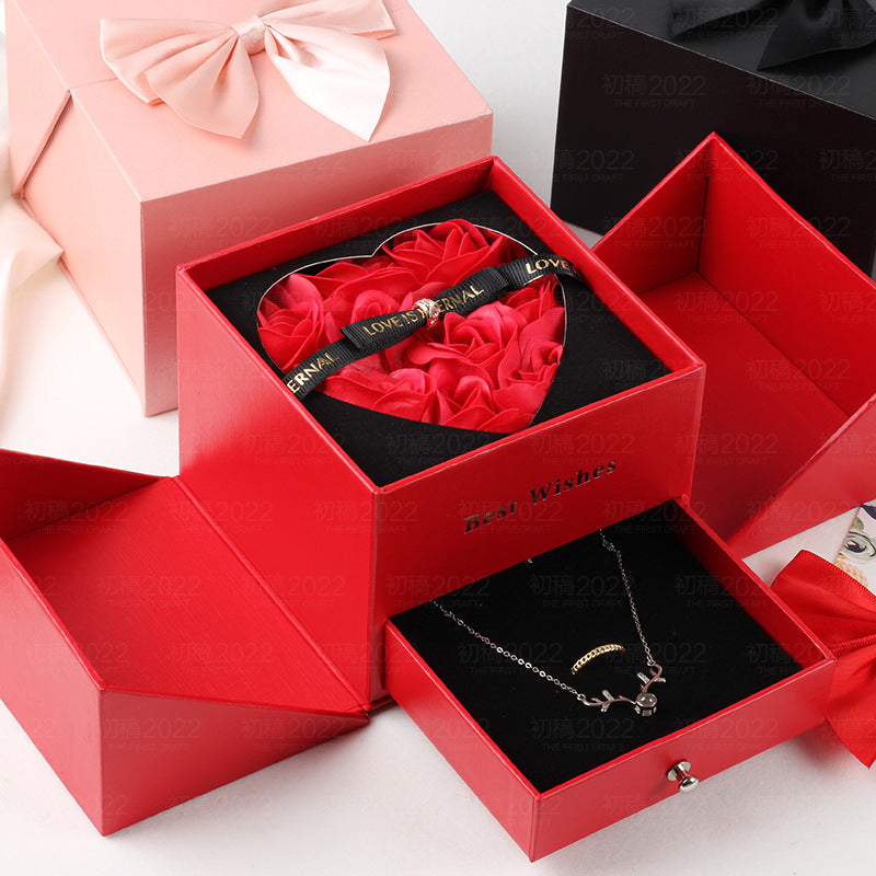 Rose Jewelry Packaging Gift Box