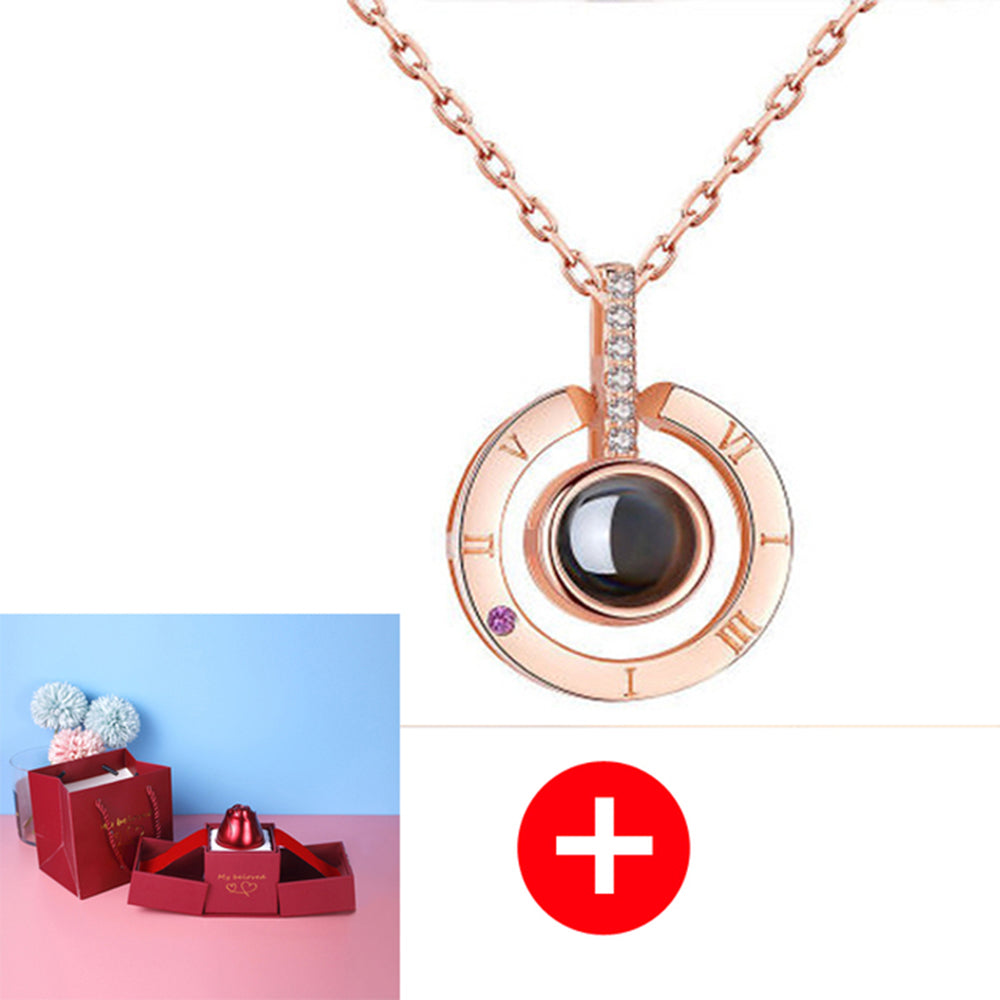 Gifts Metal Rose Jewelry Gift Box