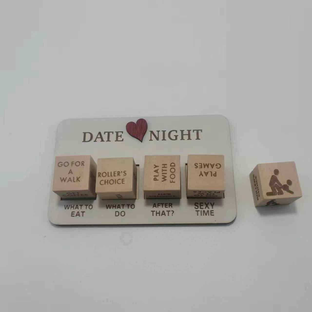 Night Game Action Decision Dice