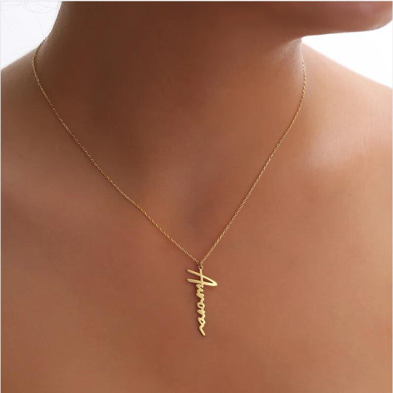 Signature Letter Necklace