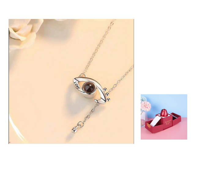 Gifts Metal Rose Jewelry Gift Box