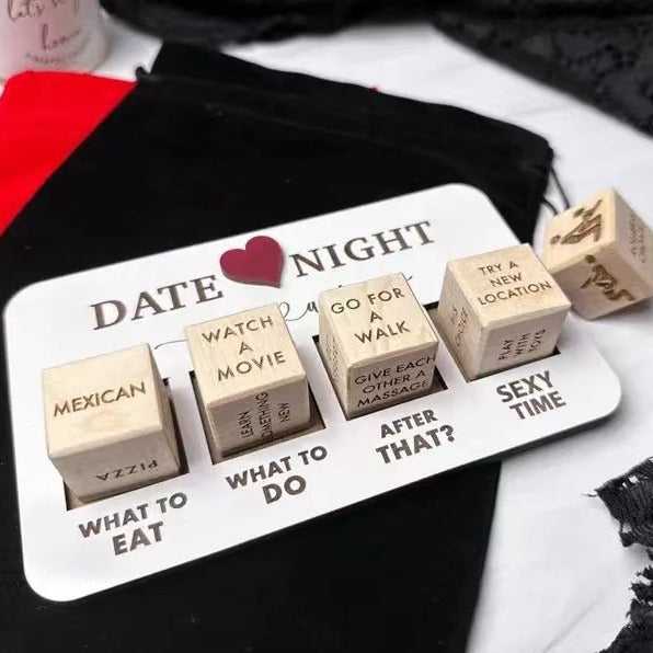 Night Game Action Decision Dice
