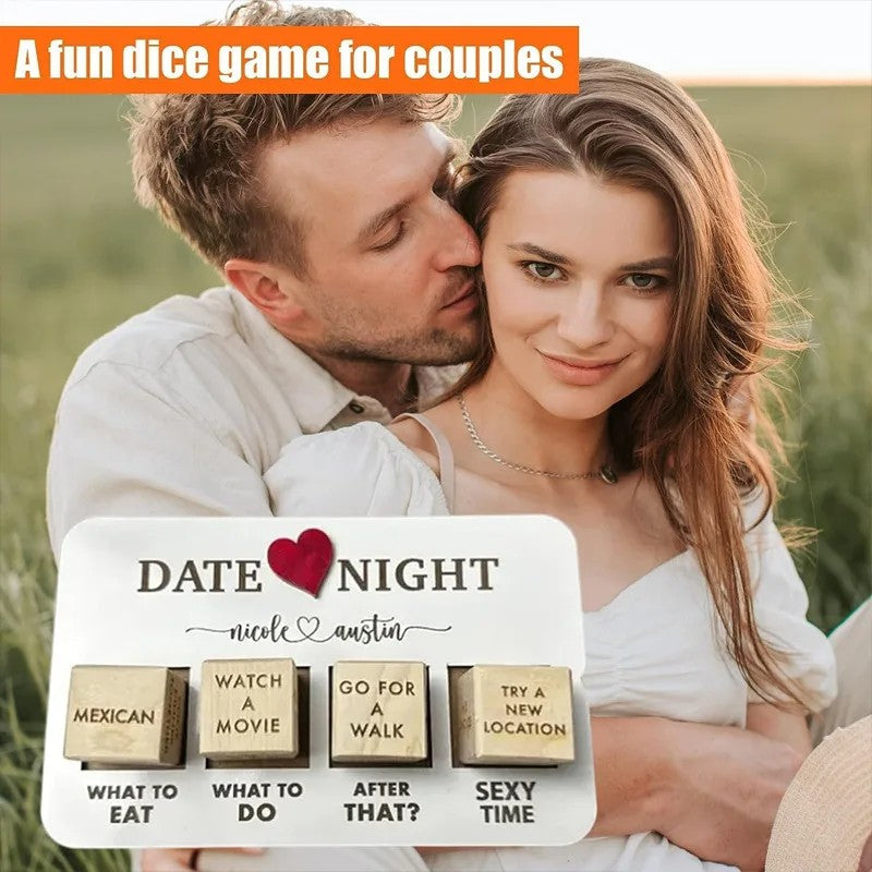 Night Game Action Decision Dice