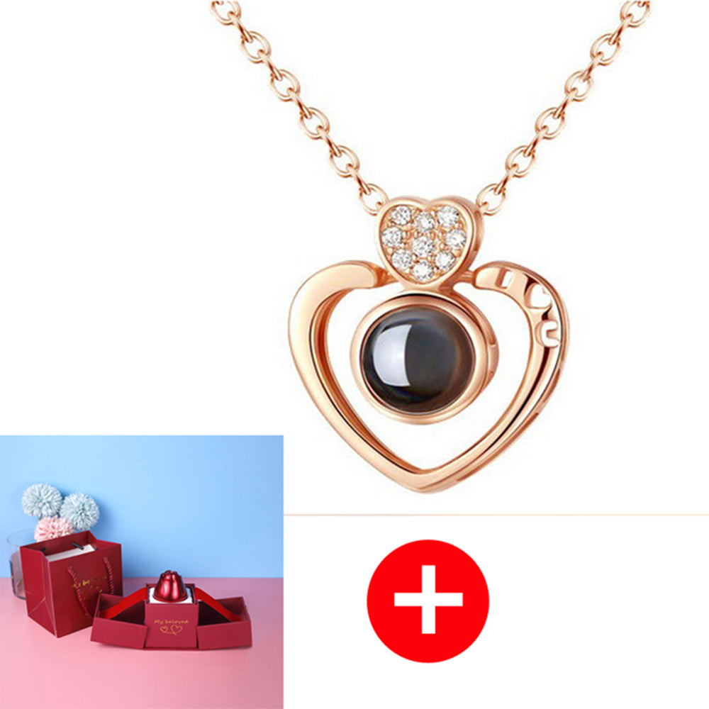 Gifts Metal Rose Jewelry Gift Box