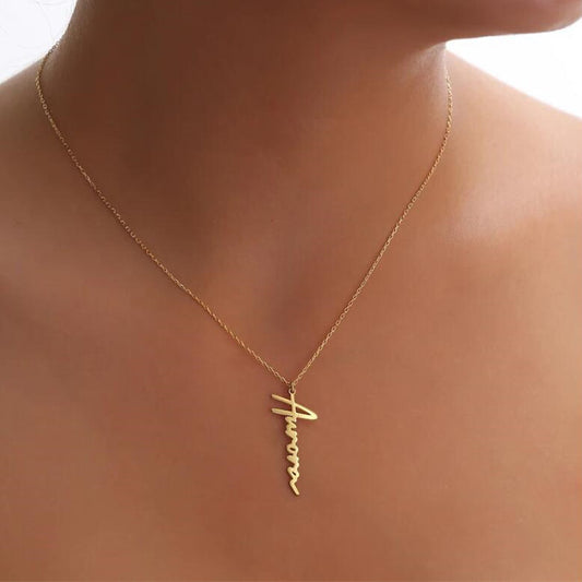 Signature Letter Necklace