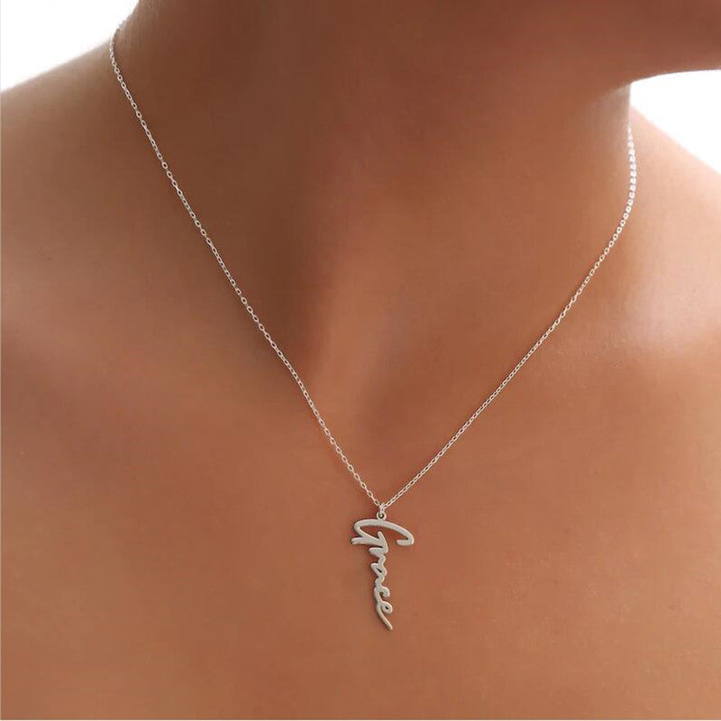 Signature Letter Necklace