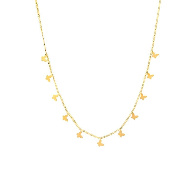Small Butterfly Necklaces